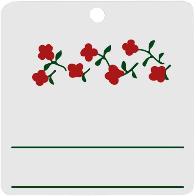 （まとめ買い）シモジマ HEIKO 提札 No.510 綿糸付き 500枚 縦31x横31mm 店舗用品 007151088 [x3セット]