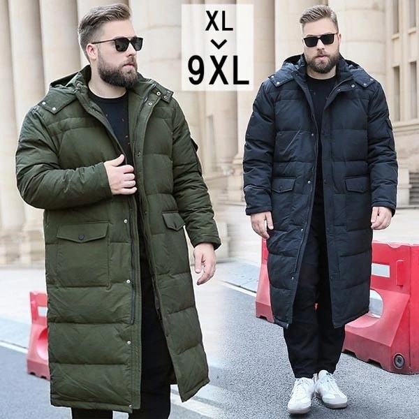 【期間特典】2L~10L ダウンジャケット メンズ ロングダウンコート ショートダウンコート ダウン80％ 黒 緑 ダウン コート 選べる着丈 アウター 高品質 大きいサイズ おしゃれ あったか 防寒