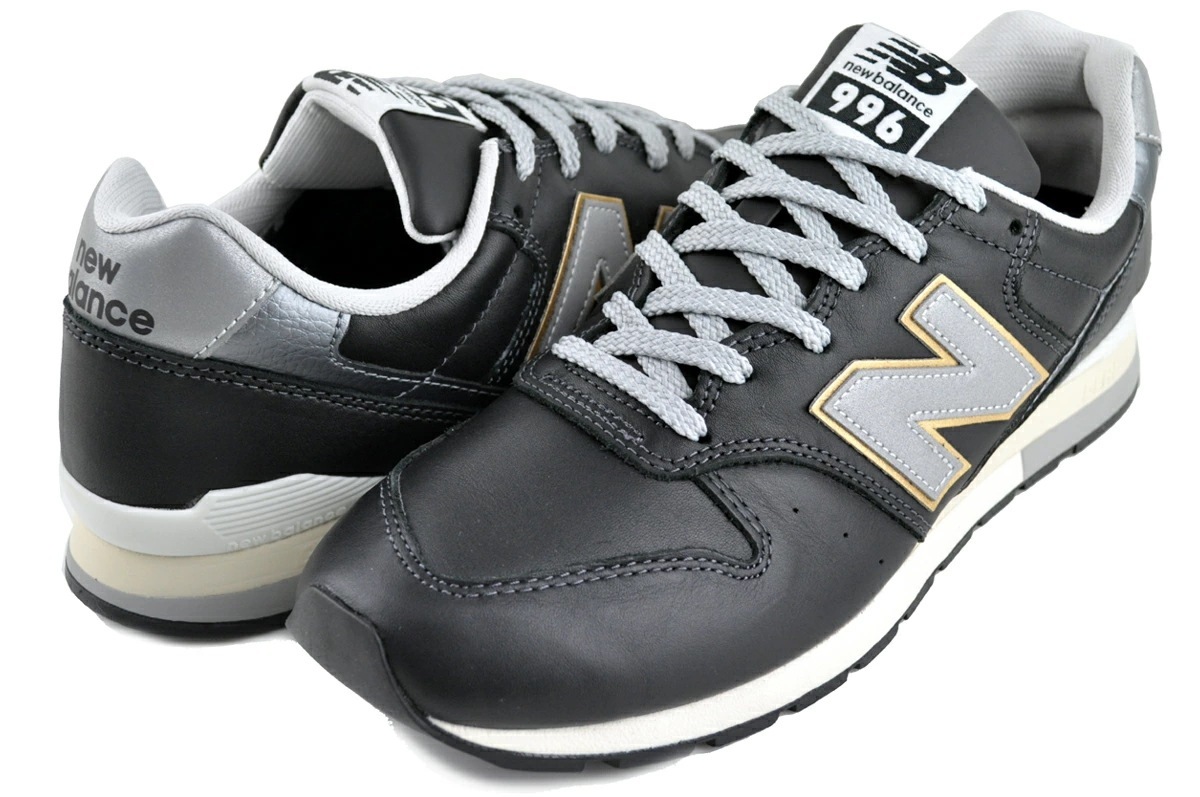 CM996RI2 width D ブラック オールレザー ユニセックス