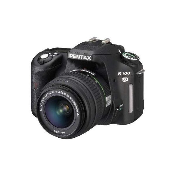 【中古】ペンタックス PENTAX K100D レンズキット DA 18-55mmF3.5-5.6AL付き 20,850円