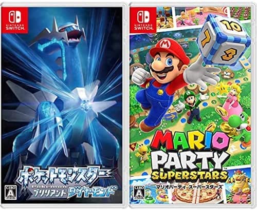 最も優遇 ブリリアントダイヤモンド ポケットモンスター Switch Switch スーパースターズ マリオパーティ ゲームソフト