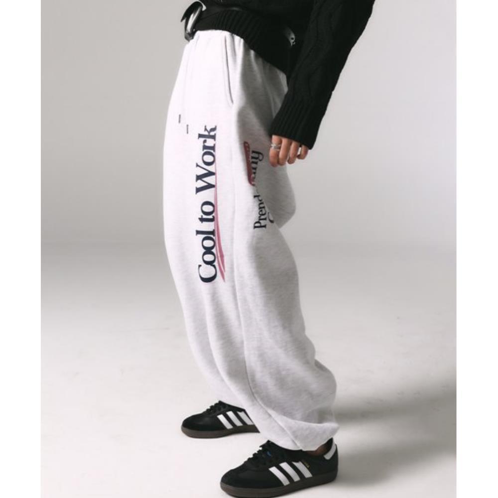 PRENDA COOL TO WORK JOGGER PANTS HEATHER GRAY PRTTAWPT01