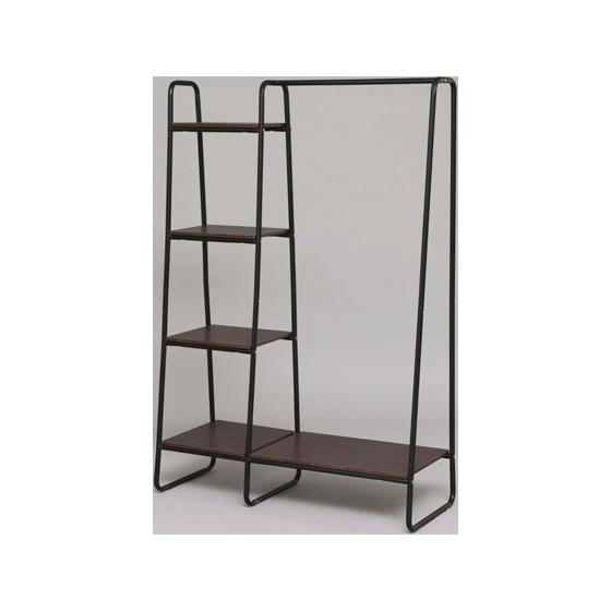 スタイルハンガー2WAYタイププレミアムボード1枚+ラック 黒 アイリスオーヤマ PI-B3