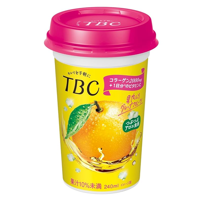 【Amazon.co.jp限定】 エステティックTBC 果肉入りグレープフルーツ 3ケース（30本） [ TBC TBCドリンク サプリメントドリンク ビタミンC コラーゲン]