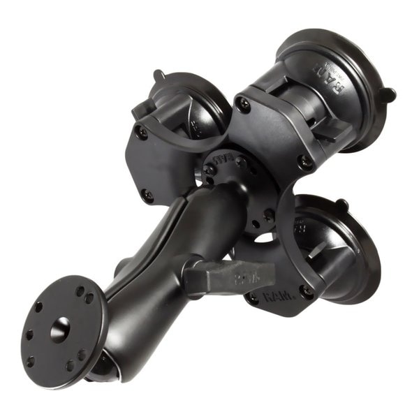 AMPSラウンドベース＆トリプルサクションベース 標準アーム 1.5インチボール RAP-365-101U