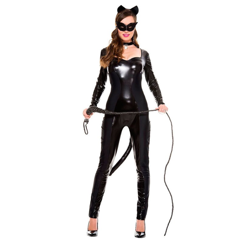 コスプレ 仮装 キャットレディ XS 【 コスプレ 衣装 ハロウィン 仮装 コスチューム 動物 アニマル キャット 大人用 ネコ 女性用 余興 パーティーグッズ 猫 レディース 】