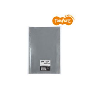 (まとめ)TANOSEE OPP袋 フラット 200×300mm 100枚×10パック