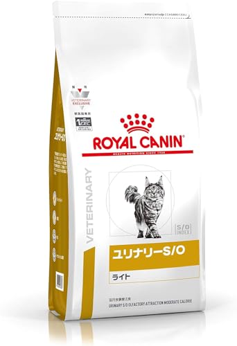 ロイヤルカナン 猫 キャットフード ユリナリー S/O ライト 2kg 尿路疾患 療法食 ドライ ネコ 肥満 (2kg, ライト)
