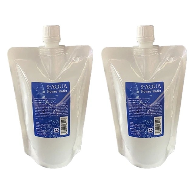 [国内正規品]サイエンスアクア パワーウォーター お得な2個セット 500ml(リフィル） x 2 S-AQUA ヘアエッセンス