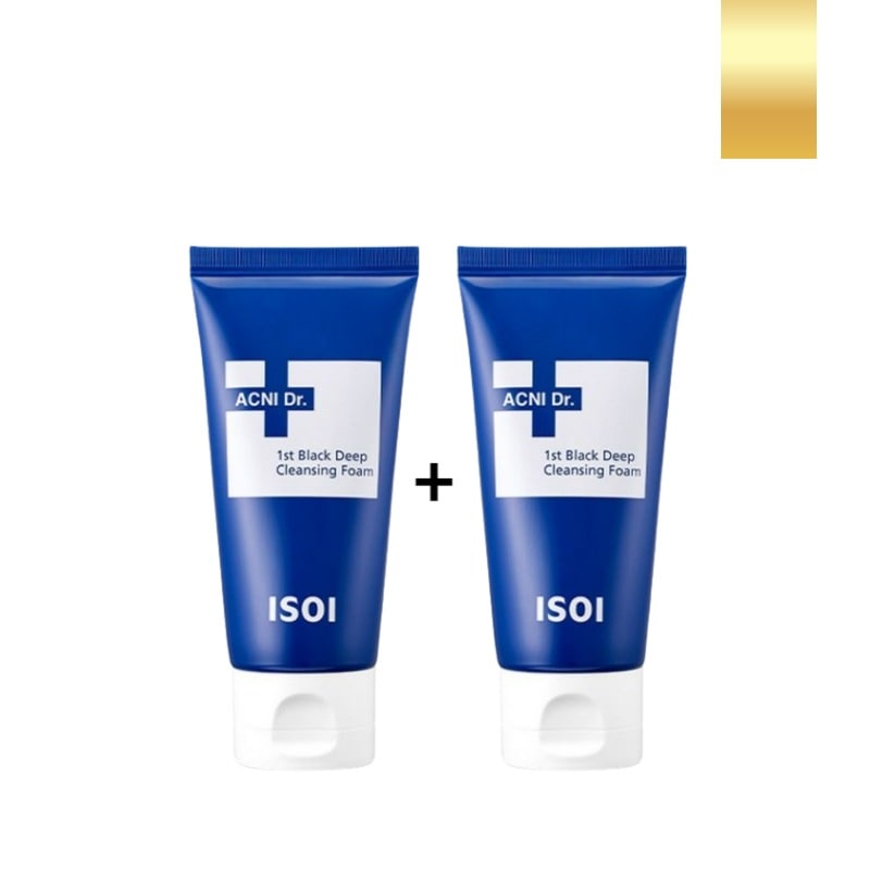 [1+1]アクニDr.ファーストブラックディープクレンジングフォーム 75ml