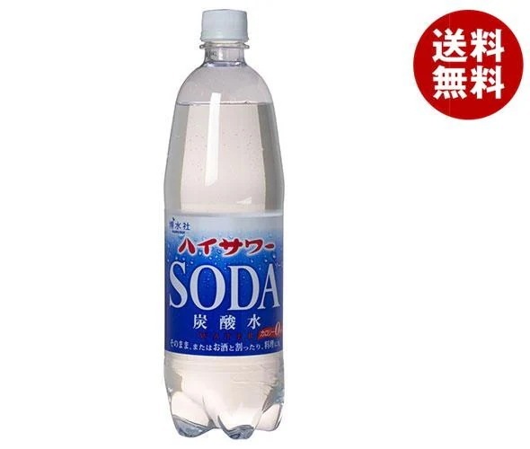 博水社 ハイサワー 炭酸水 1000mlPET＊15本入＊(2ケース)