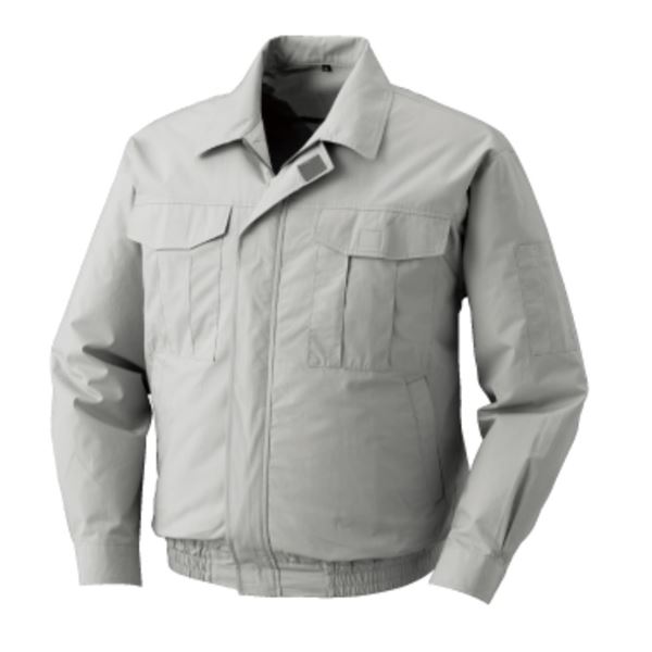 KU90550 空調服 綿薄手 服のみ シルバー L