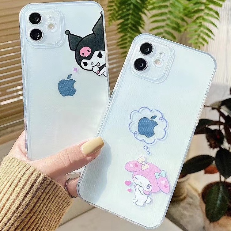 韓国クロミメロディーシンプル透明かわいい携帯ケースiphone11ケースiphone12proケースiphone Xs Xrケースiphonex ケースiphoneケースiphone8ケース7 愛用 Max