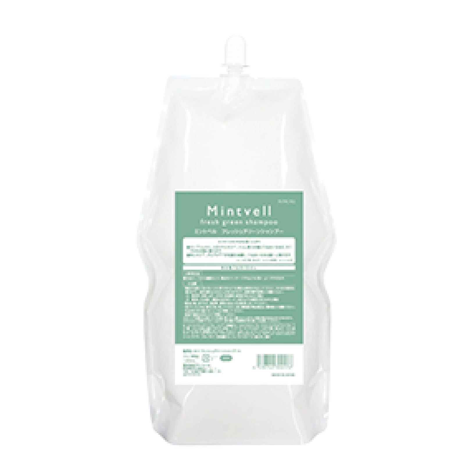 Qoo10最安値挑戦 サンコール ミントベル フレッシュグリーンシャンプー 1900ml レフィル