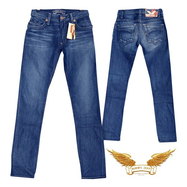 ロビンズジーン ROBIN S JEAN メンズ スキニー デニム パンツ PROSPECT DARK safari サファリ LEON レオン オーシャンズ 掲載 ブランド LA セレブ 愛用 プレ