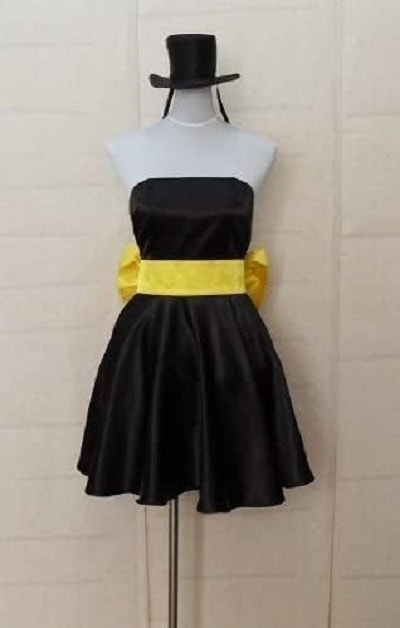 VOCALOID 鏡音リン ワンピース ドレス コスプレ衣装