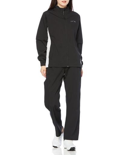 [レイトンハウス] レインウェア LEG-201 レディース BLACK/WHITE L