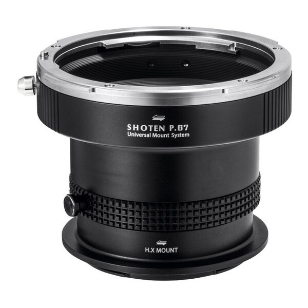 SHOTEN P67-HX-U UMSシリーズ マウントアダプター (ペンタックス67マウントレンズ ハッセルブラッドXマウント変換)