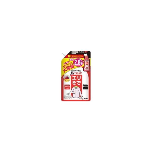 10個セット/トッププレケア えりそで用 つめかえ 大容量 650g [ライオン]