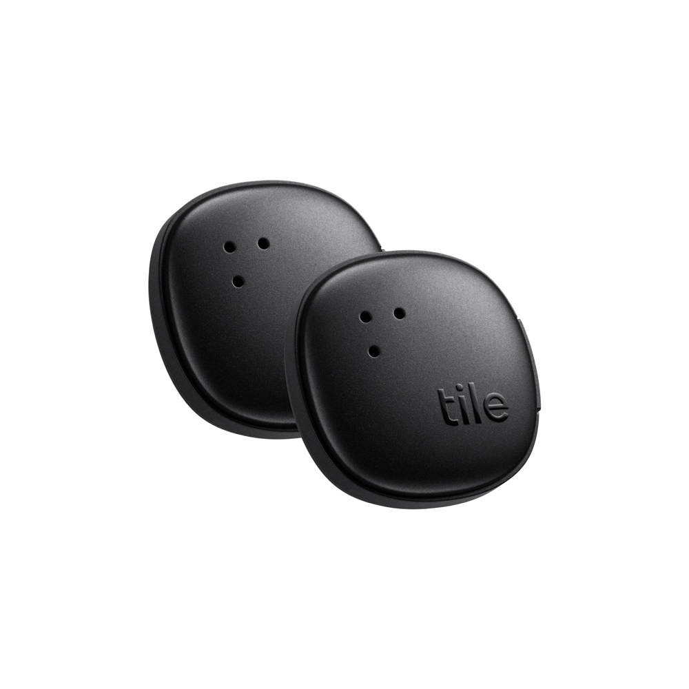 Tile RE-63012-AP Life360 Tile Sticker 2024 （タイルステッカー） 2個パック/電池交換不可（ブラック） RE63012AP