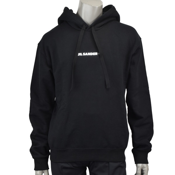 JIL SANDER ジルサンダー MINI LOGO コットンテリー パーカー/J47GU0129 J20039 001