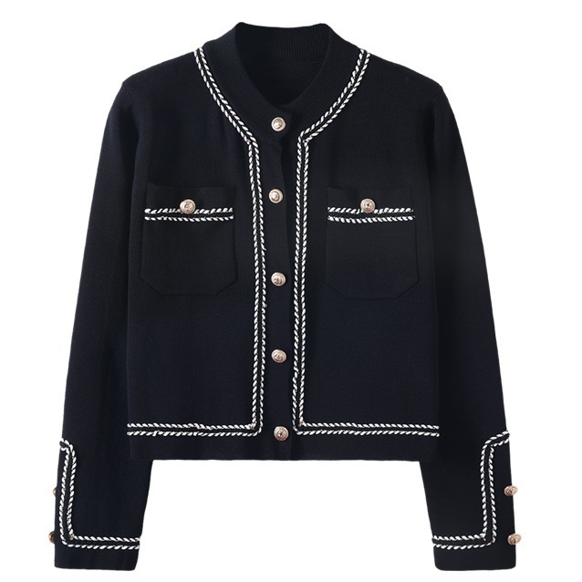 ニットカーディガン レディース ラウンドネック ニット セーター カーディガン アウター 春 秋 お