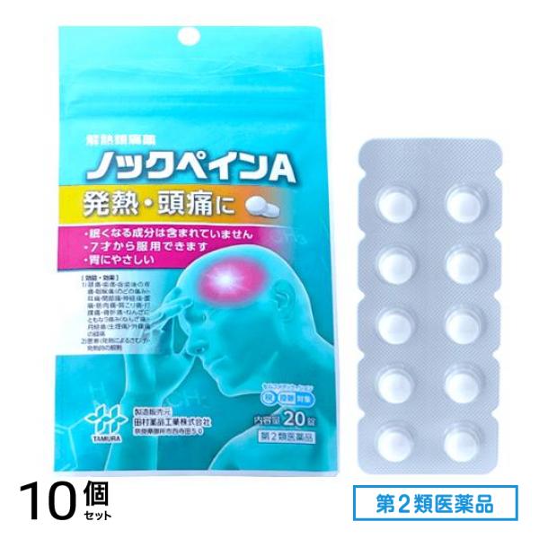 第２類医薬品 ノックペインA 20錠 10個セット