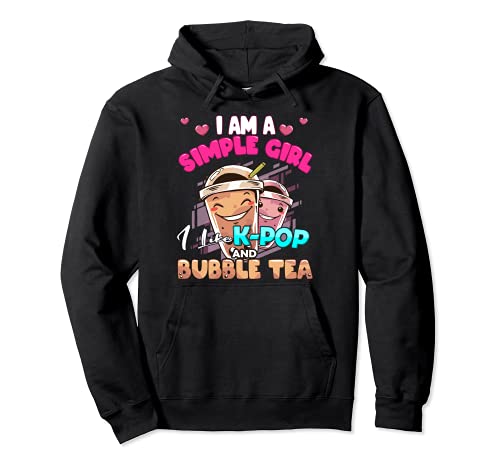 Kpop Bubble Tea K-pop and Boba Fashion Korean Style パーカー