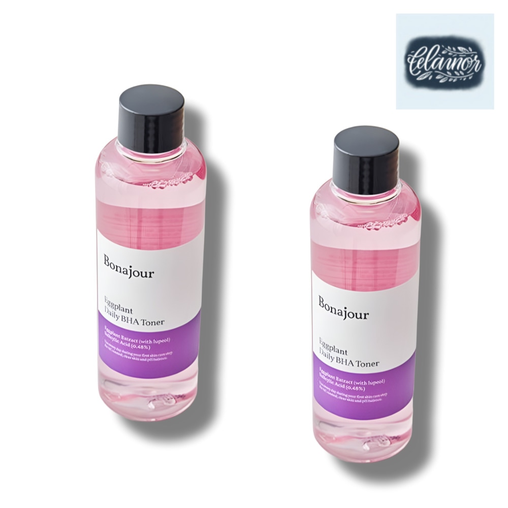 eggplant デイリー BHAトナー,205ml 2個/ 皮脂/ 毛穴/ 角質ケア