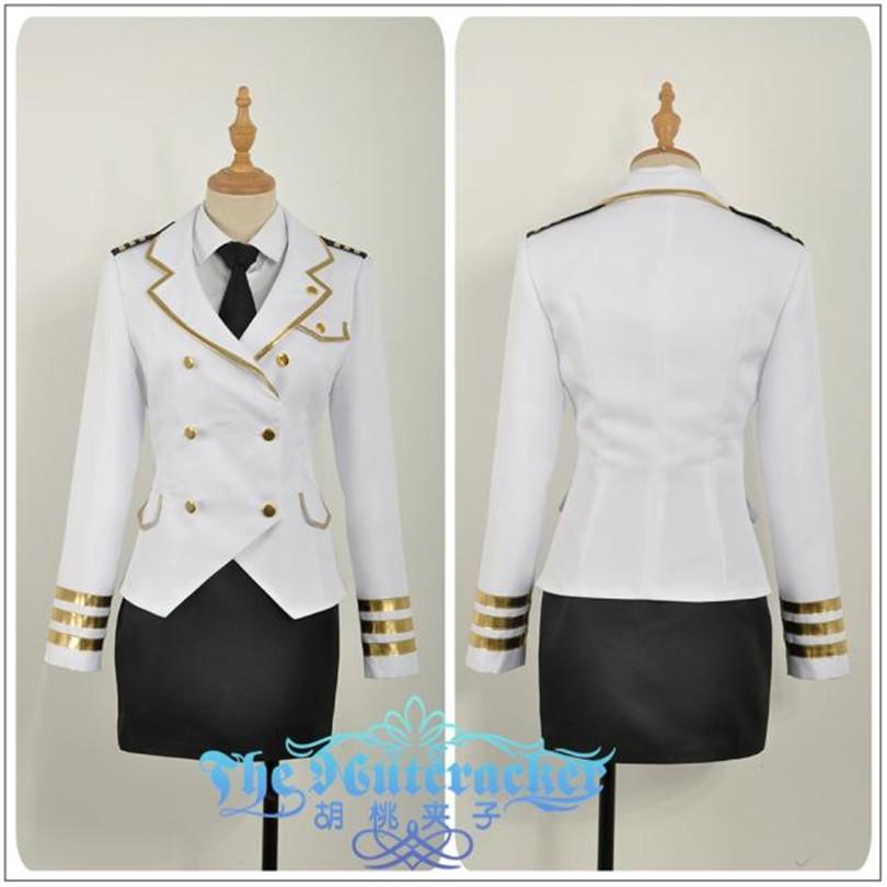 lovel Sunshine Aqours ラブライブ サンシャイン アクア 高海千歌 たかみちか 軍服 警察官 風 コスプレ衣装 cosplay 仮装イベント アニメ パーティー