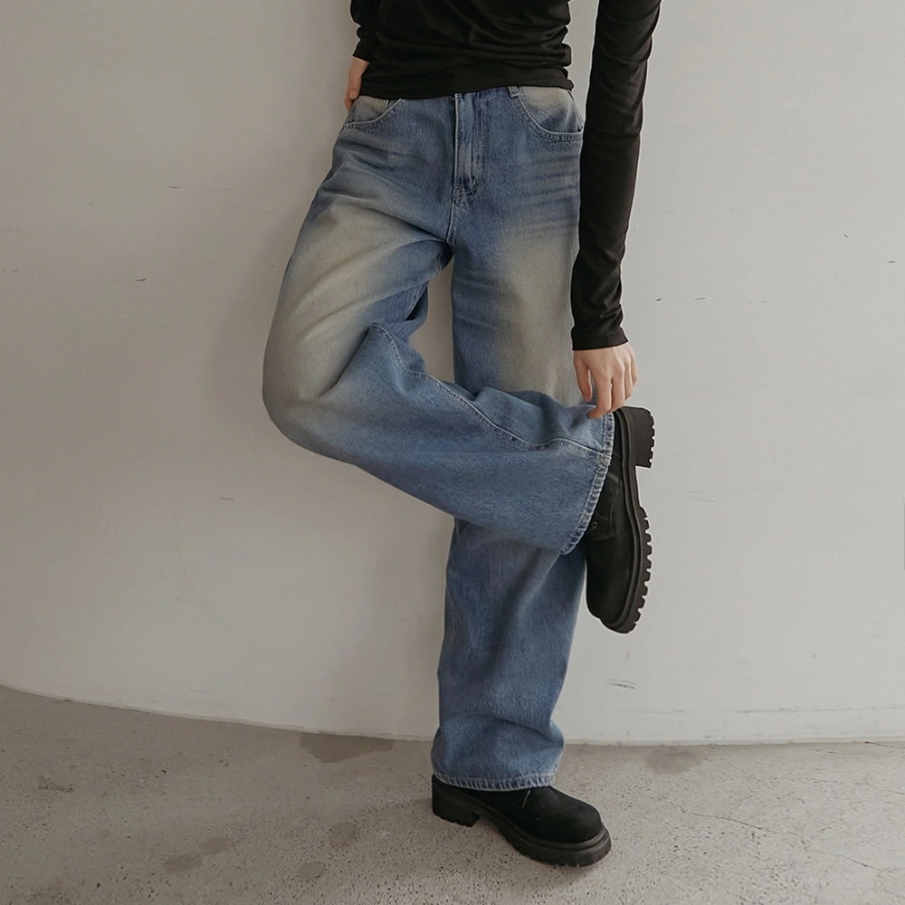 フォーゼオーバーワイドバルーンデニムパンツ 5,343円