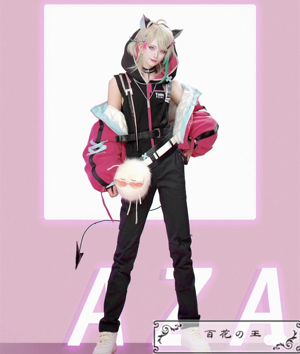 VTuber にじさんじ バーチャルライバー Vtuber VirtuaReal Aza アザ コスプレ衣装 コスチューム ハロウィン 変装 仮装