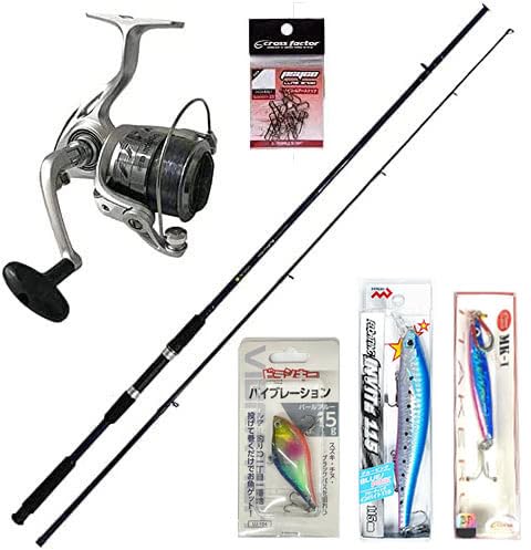 届いてすぐに楽しめるシーバスセット 釣り場に直行 シーバス入門セット (seabassset-010)