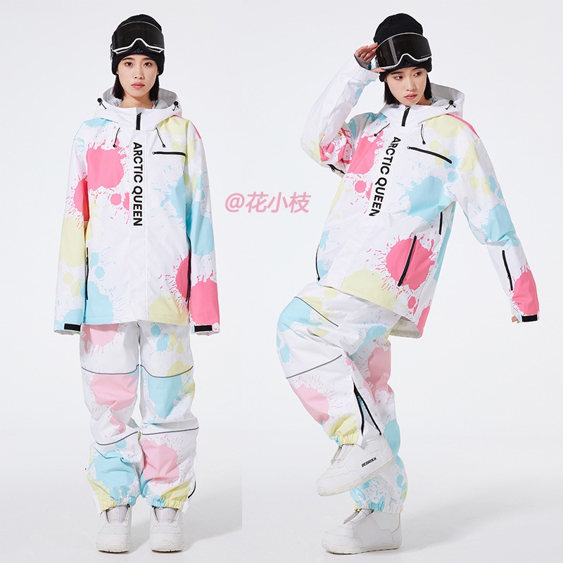 【本日限定】スノーボードウェア 上下 スキーウェア 上下セット レディース スノボウェア ジャケット パンツ スノーウェア 撥水 防風 保温 雪遊び 16,460円