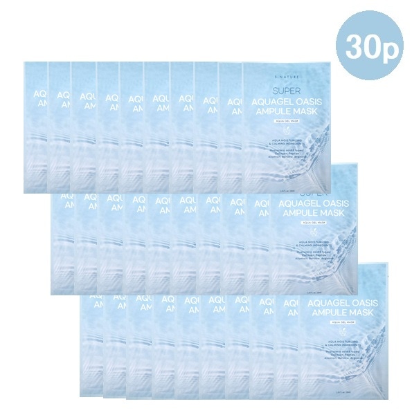 30枚/ スーパーアクアゲルオアシスアンプルマスク