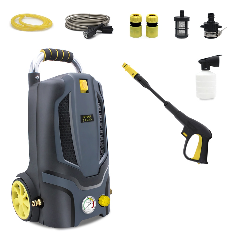 高圧洗浄機 水压調節可能 水道直結/自吸タイプ 家庭用 50-60Hz AC100V 1800W