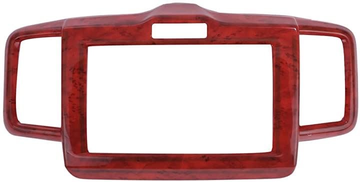 ホンダ用 インテリアパネル ナビ フレーム カバーフリード GB3 GB4 前期 専用設計 社外品(レッド)