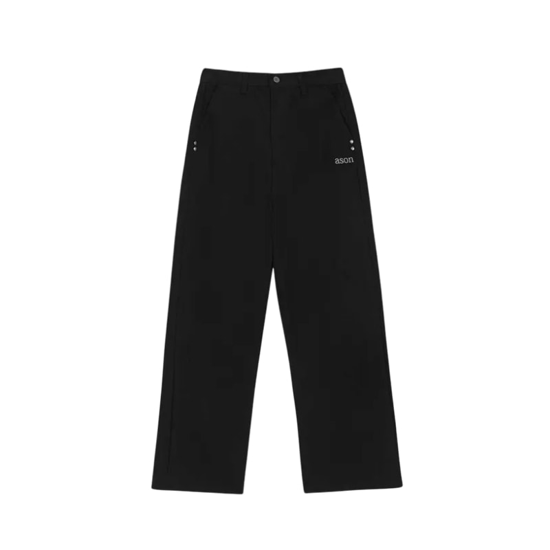 【限定数量・即日発送】 スモッグワイドパンツ BLACK (Sサイズ) 公式正規品 可愛い おしゃれ デイリーコーデ 韓国ファッション 韓国風スタイル 韓国アイテム 韓国ブランド