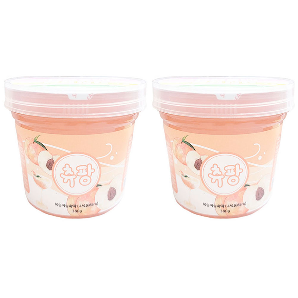 [ChewPang] PoppingBOBA [Peach] X 2個 チュパン ポッピングボバ 流行 ASMR 韓国食品 お土産 プレゼント YouTube ティックトック tiktok トッピング