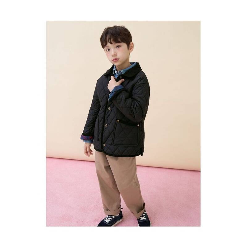ビーンポールキッズ BEANPOLE KIDS キルティングジャンパー ブラック (BI6138UE15) BI6138UE15 344366