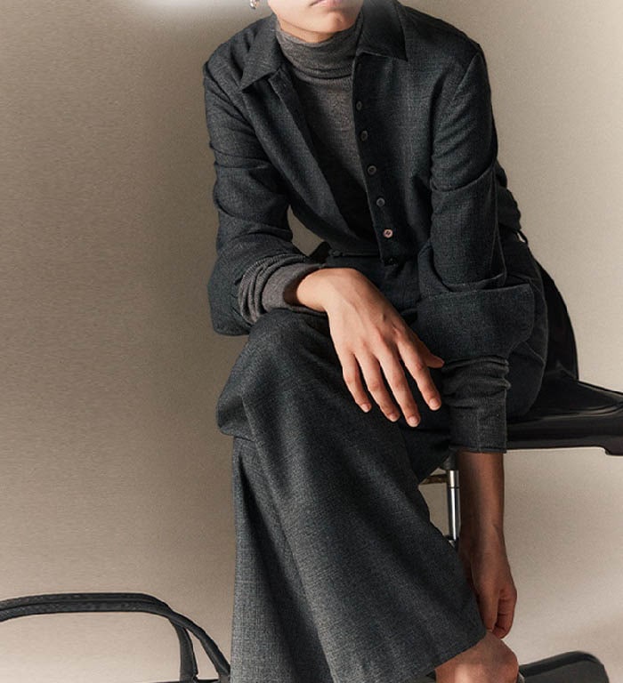 2点セット セットアップ レディース シャツ ワイドパンツ 重ね着 シャツ ブラウス 長袖 春 秋 パンツ 大きいサイズ 体型カバー すっきり 着痩せ シンプル カジュアル 女性らしい きれいめ ビジ