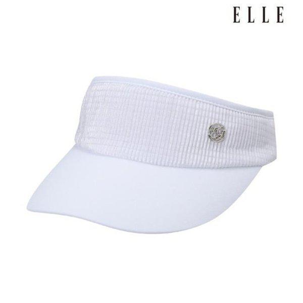 セーブゾーン01 女性 プリーツ 素材ミックス サンバイザー 6L27451 100 (45730783)