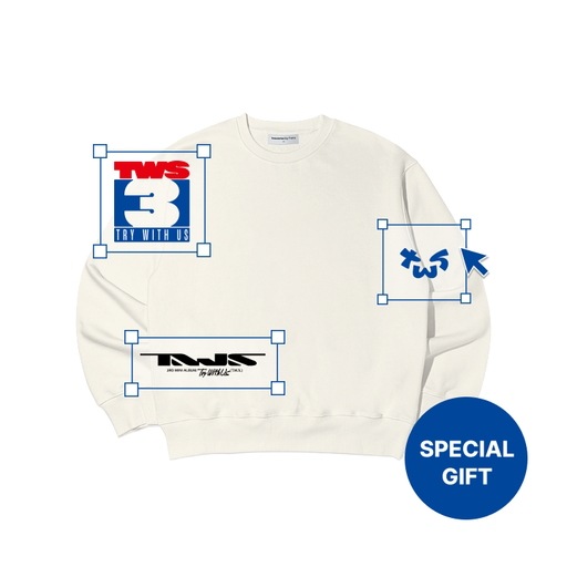 TWS-IVORY SWEATSHIRT