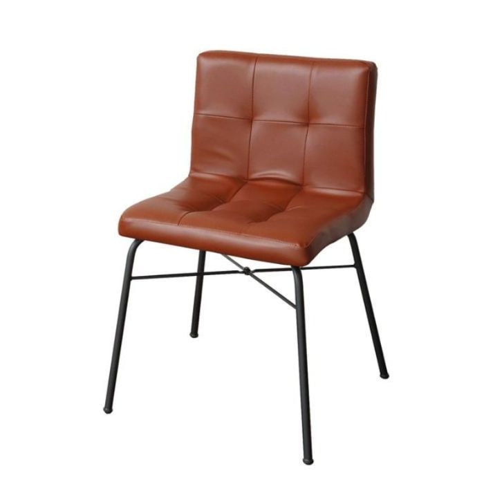 ダイニングチェア anthem ANC-2552 市場 アンセム デスクチェア パソコンチェア リビングチェア 椅子 レトロ カフェ 合皮