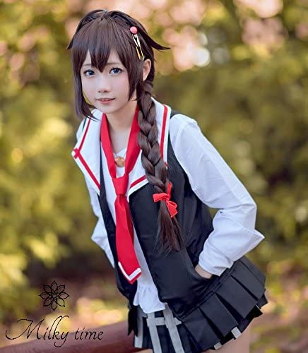 ウィッグ付き艦隊これくしょん 艦これ 秋刀魚mode 時雨風 コスチューム さんまモード ハロウィン