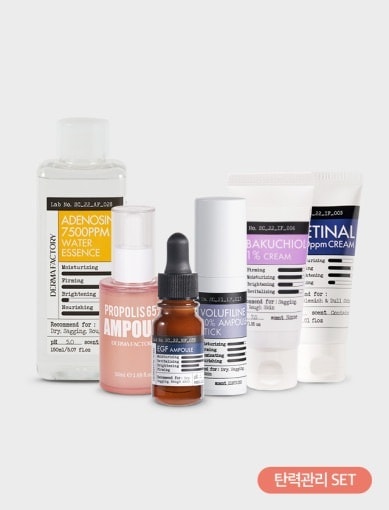 ダーマファクトリー 弾力ケア6種SET