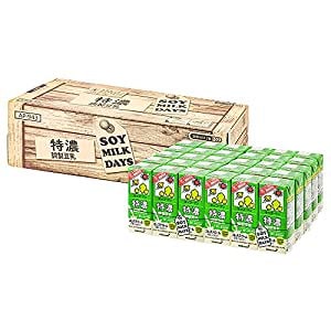[Amazon限定ブランド] キッコーマン 特濃調製豆乳 SOYMILK DAYS 200ml 30