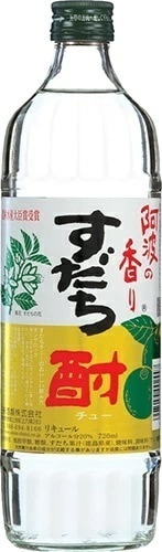 【送料無料】日新酒類 阿波の香りすだち酎 720ml6本【北海道東北四国九州沖縄県は必ず送料がかかります】