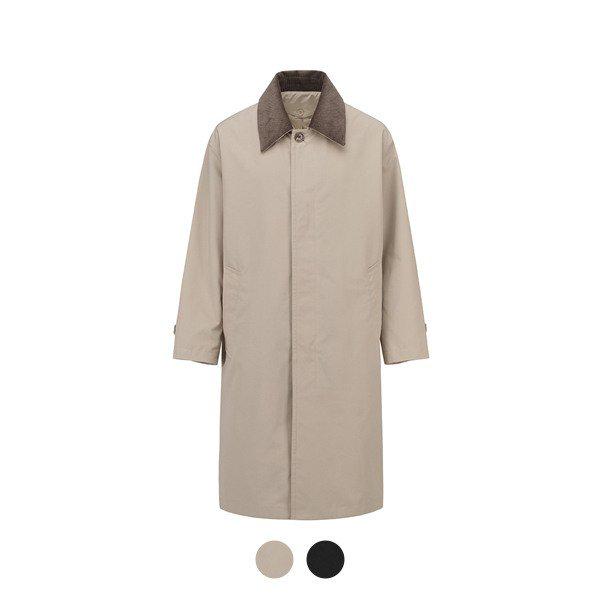 [] 男性用取り外し可能カラーオーバーフィットマックコート_EPE1CC1102