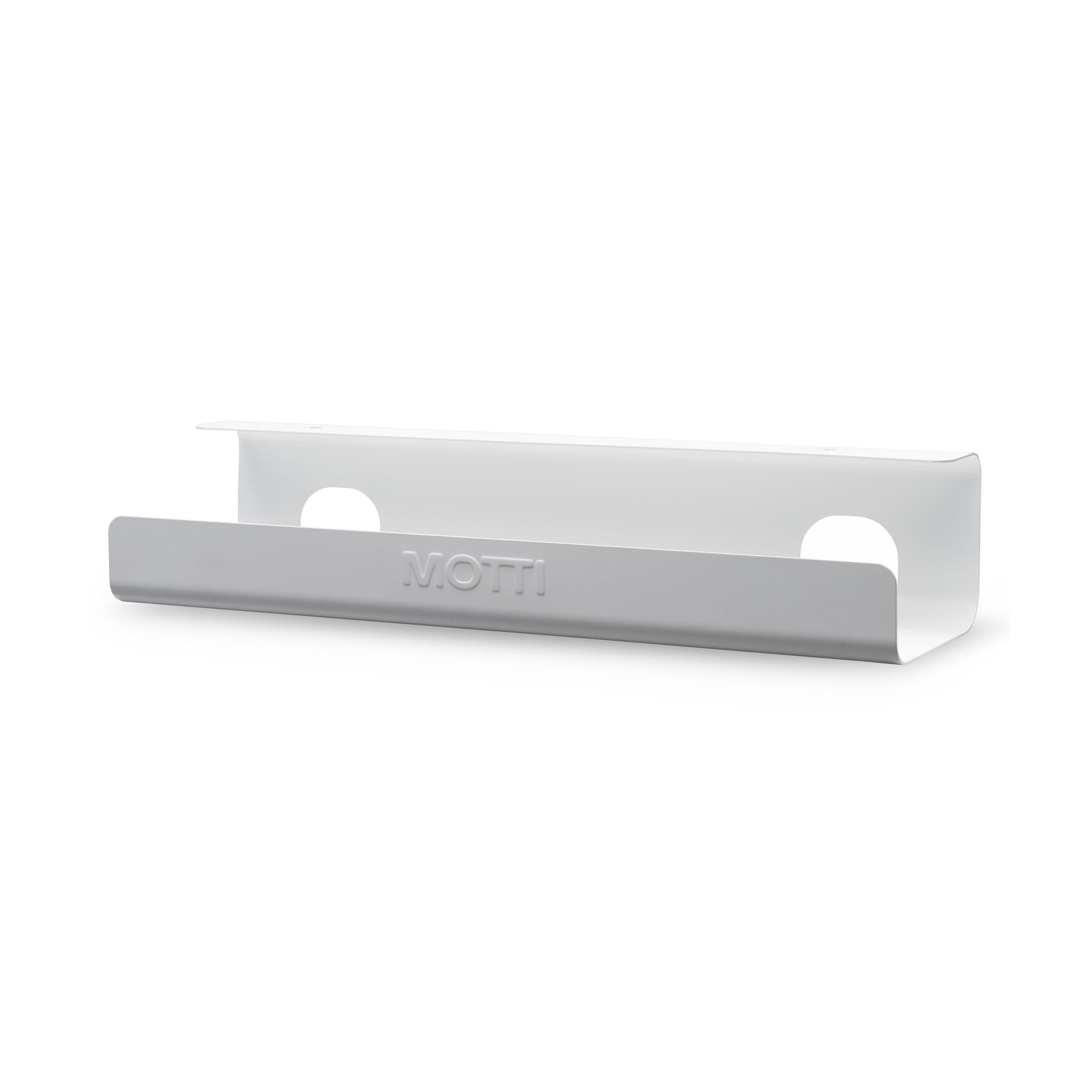 配線トレイ 白 頑丈なスチール製ケーブル収納ラック デスク下の配線整理に最適なケーブルマネジメントトレイ 81956 4,680円